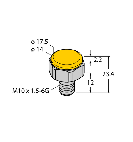 Turck TW-BD10X1.5-19-B128, TW-BS10X1.5-19-K2, TW-BV10X1.5-19-K2