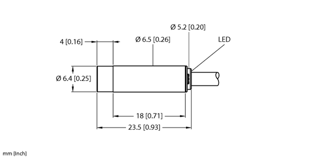 Turck NI3-EH6.5K-AN6X, NI3-EH6.5K-AP6X