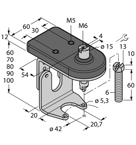 Turck BTS-DSU35-ZF04-M6
