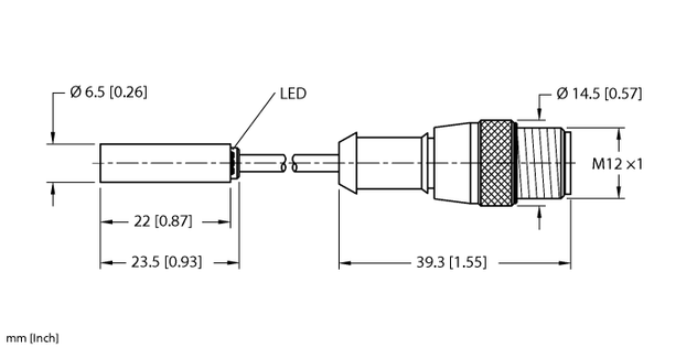 Turck BI2-EH6.5K-AN6X-0.2-RS4T, BI2-EH6.5K-AP6X-0.2-RS4T