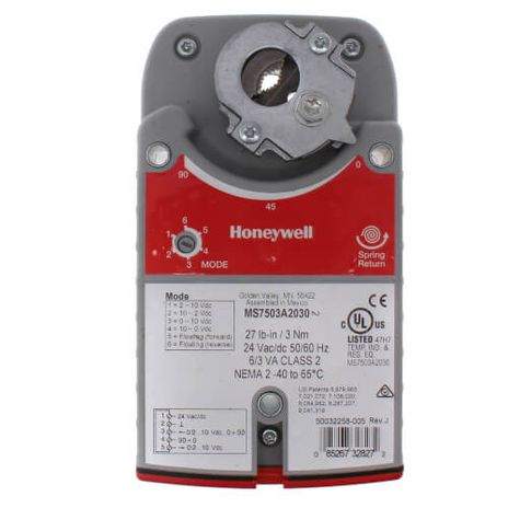 Honeywell Commercial MS7503A2030, MS7503A2130
