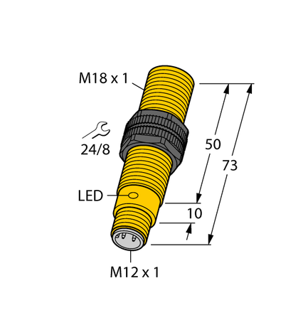 Turck BI5-S18-AP6X-H1141/S58, BI5-S18-AP6X-H1141/S58/3D, NI8-S18-AD4X-H1141