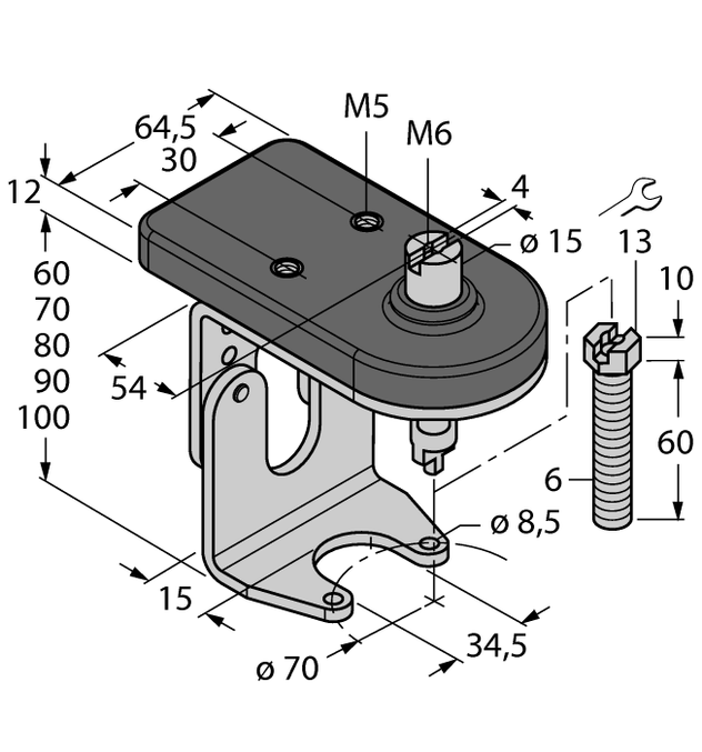 Turck BTS-DSU35-ZF07-M6