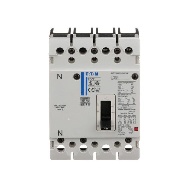 Eaton PDG14G0125KNSJ, PDG14G0125KNSN, PDG14M0125KNSJ, PDG14M0125KNSN