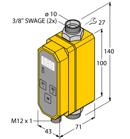 Turck FCI-D10A4P-2ARX-H1160/D201, FCI-D10A4P-2ARX-H1160/D203