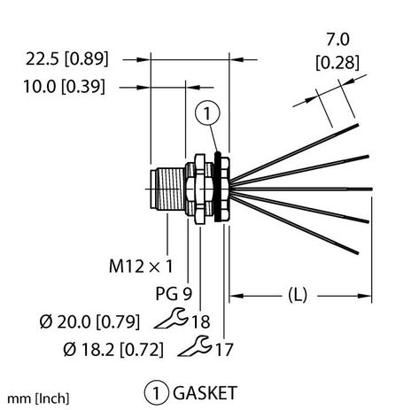 Turck ERSBG-A5.500.2-0.5, ERSBG-A5.500.2-1, ERSBG-A5.500.2-2, ERSBG-A5.500.8-1, ERSBG-B5.500.2-0.5, ERSBG-B5.500.2-1, ERSBG-B5.500.2-2, ERSVG-A5.500.2-0.5, ERSVG-A5.500.2-1, ERSVG-A5.500.2-2, ERSVG-A5.500.4-0.2