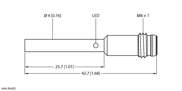 Turck BI1-EH04-AN6X-V1331, BI1-EH04-AP6X-V1331, BI1-EH04-RP6X-V1331