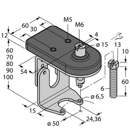 Turck BTS-DSU35-ZF05-M6