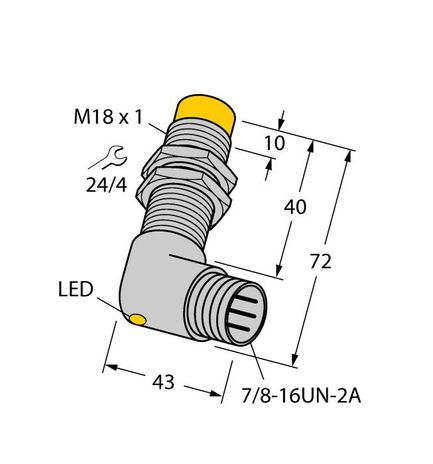 Turck NI10-G18-AN6X-B1441, NI10-G18-AP6X-B1441, NI10-G18-VN6X-B1441