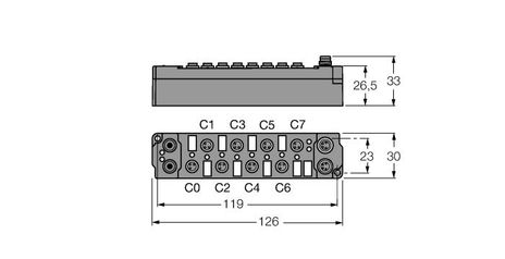 Turck SNNE-0008D-0002, SNNE-0008D-0006, SNNE-0404D-0001, SNNE-0404D-0003, SNNE-0404D-0005, SNNE-0404D-0007, SNNE-0800D-0007, SNNE-0800D-0008