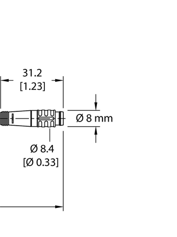 Turck PKG 3Z-3-PSG 3/S90-SP, PKG 4Z-3-PSG 3/S90-SP