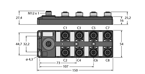 Turck TBIL-M1-16DIP, TBIL-M1-16DXP, TBIL-M1-8DOP