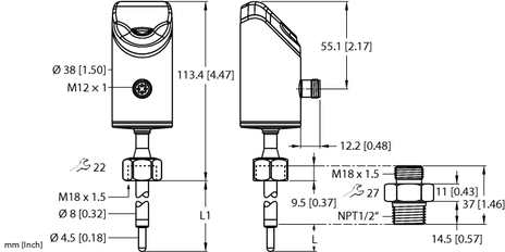 Turck TS700-L016-16-2UPN8-H1141, TS700-L016-16-LI2UPN8-H1141, TS700-L050-16-2UPN8-H1141, TS700-L050-16-LI2UPN8-H1141