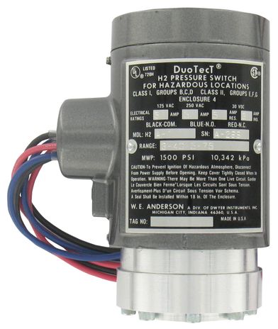 Dwyer H2S-1, H2S-1S, H2S-2S, H2S-3, H2S-3S