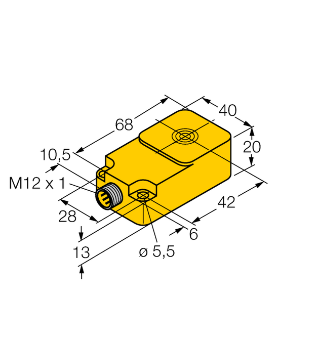 Turck BI15-Q20-2LU-H1141/S950, BI15-Q20-LIU-H1141