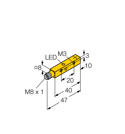 Turck NI4U-Q8SE-AN6X-V1131, NI4U-Q8SE-AP6X-V1131, NI4U-Q8SE-RP6X-V1131