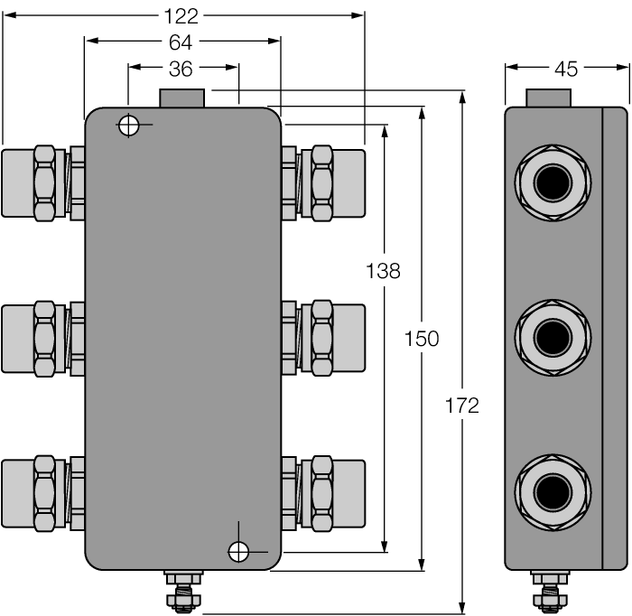 Turck JBBS-48-T415B/EX, JBBS-48SC-T415B/EX, JBBS-49-T415/3G, JBBS-49-T415B/EX, JBBS-49SC-T415/3G, JBBS-49SC-T415B/EX